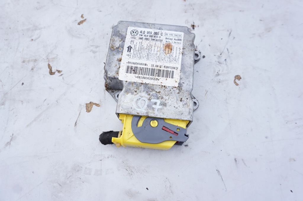 фото №1, Датчик air bag 4l0959655c audi q7 4l