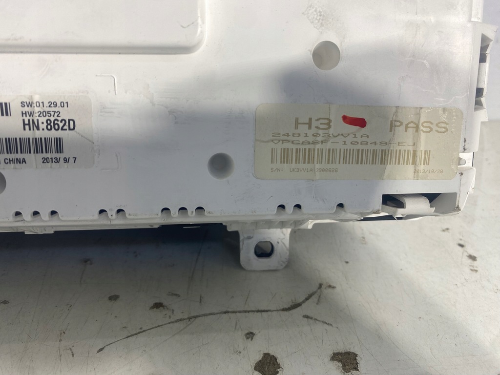 фото №7, Счетчик приборы nissan note ii e12 eu