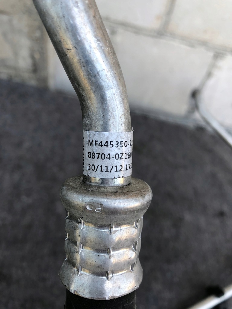 фото №6, Toyota auris 2.0 трубка шланг кондиционера