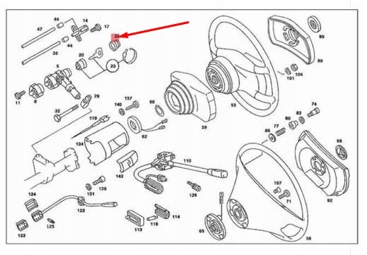 фото №8, Mercedes-benz s-class w116 защита замка зажигания a1164620023