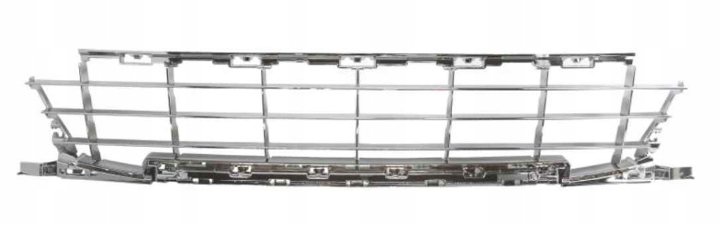 фото №1, Решётка радиатора решётка w бампер peugeot 207 06-09 хром