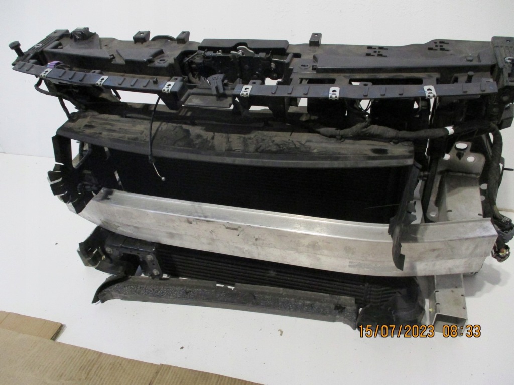 фото №1, Pas передний радиатор jeep compass ii 1,4t-jet