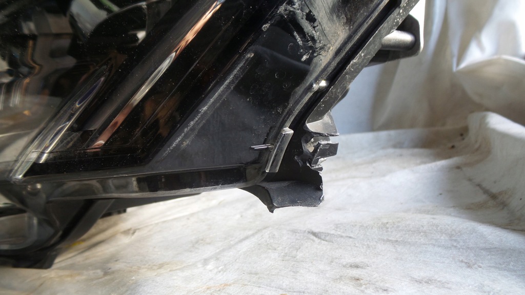 фото №5, Лампа ліва пошкоджена talisman lift 260601223r led renault фара