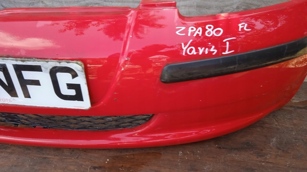 фото №7, Toyota yaris i fl бампер перед 3p0