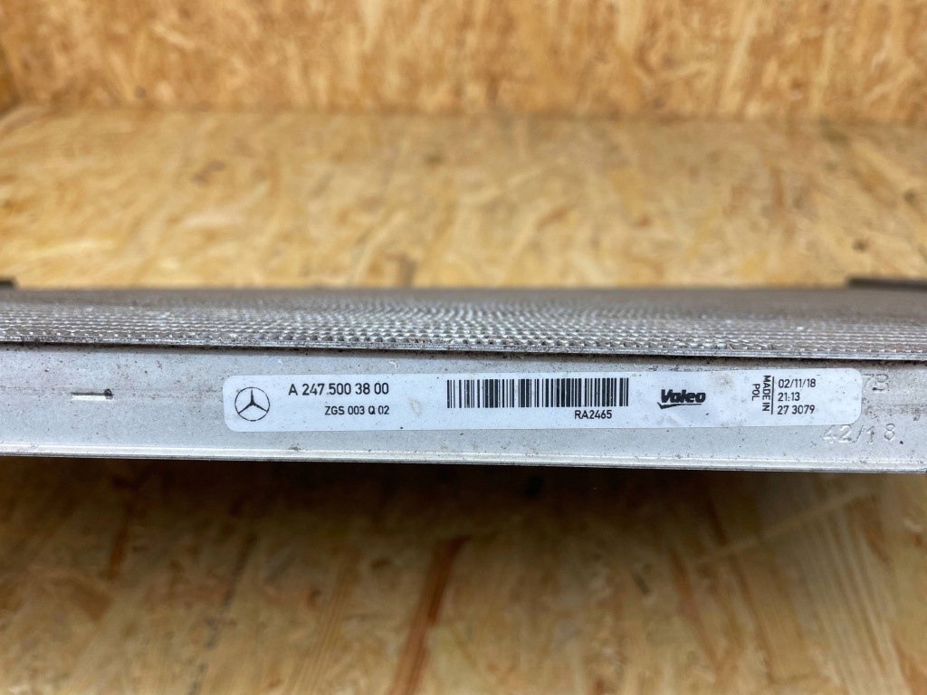 Радиатор воды mercedes w177 w247 w118 x247 h247 a2475003800 в Украине
