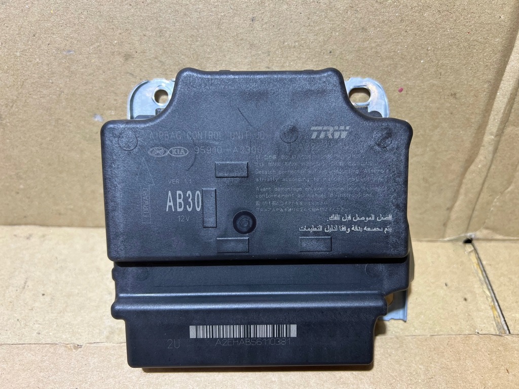 фото №1, Kia ceed ii модуль air bag датчик подушок подушка безпеки 95910-a2300