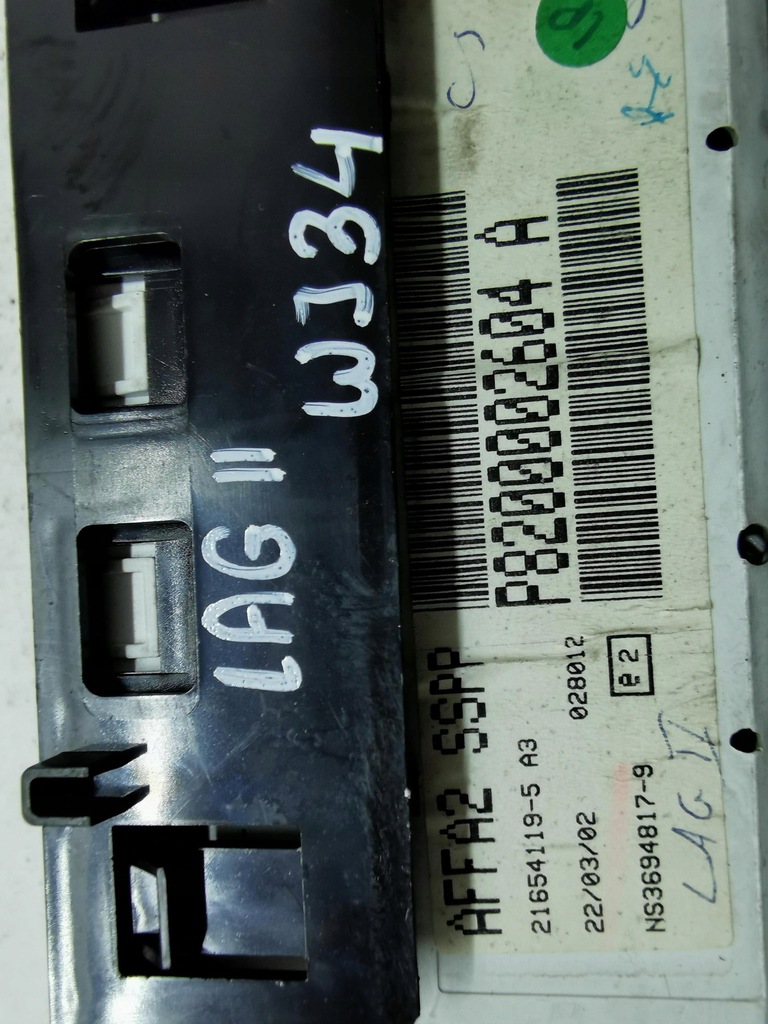 фото №4, Дисплей приборная панель renault laguna ii p8200002604a