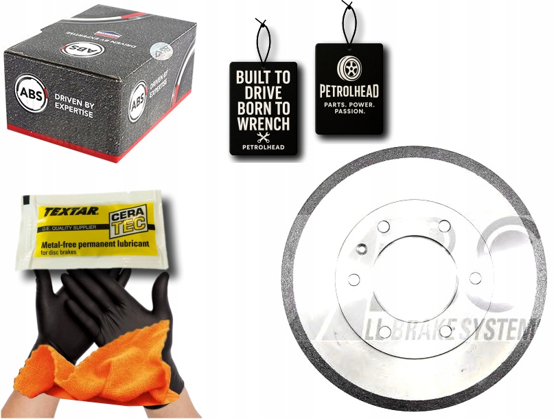 фото №1, Гальмівні барабани гальмівні isuzu d-max 03-04 a.b.s. #petrolhead pro+ kit10