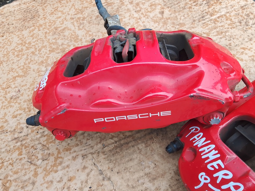 фото №1, Porsche panamera 970 суппорт тормозной правый задняя