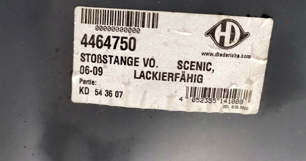 фото №6, Бампер перед renault grand scenic ii 7701477299