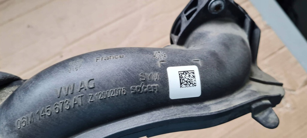 фото №9, S4 b9 8w a4 шланг труба wąż интеркулер 3.0 tfsi 06m145673at s5 8w