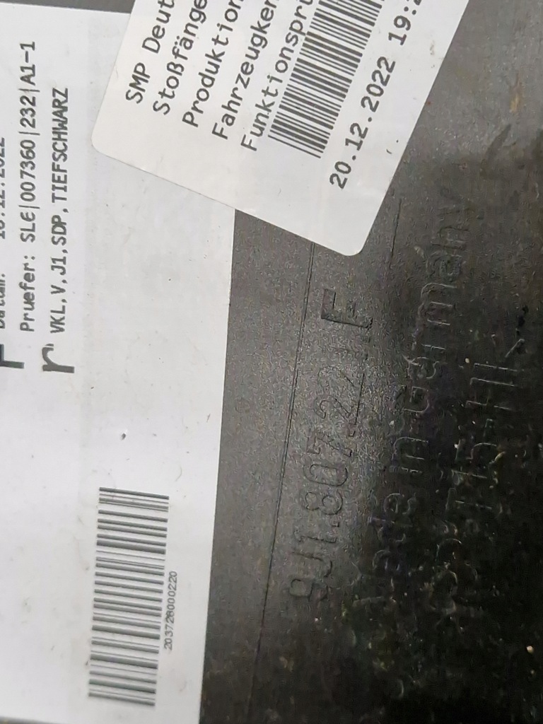 фото №10, Бампер перед porsche taycan turbo s 9j1 19-