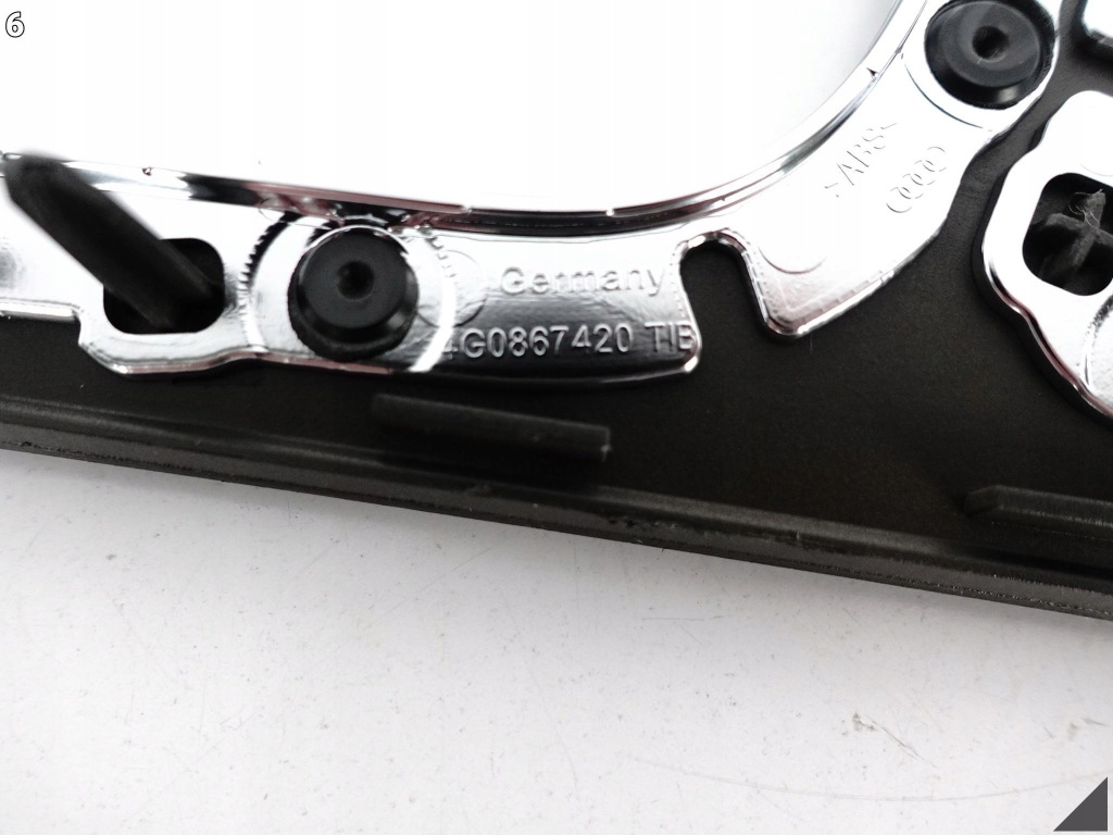 фото №7, Audi a6 s6 4g0 c7 lift 10-18 защита dekor дверь правая задняя хром drewno aj3