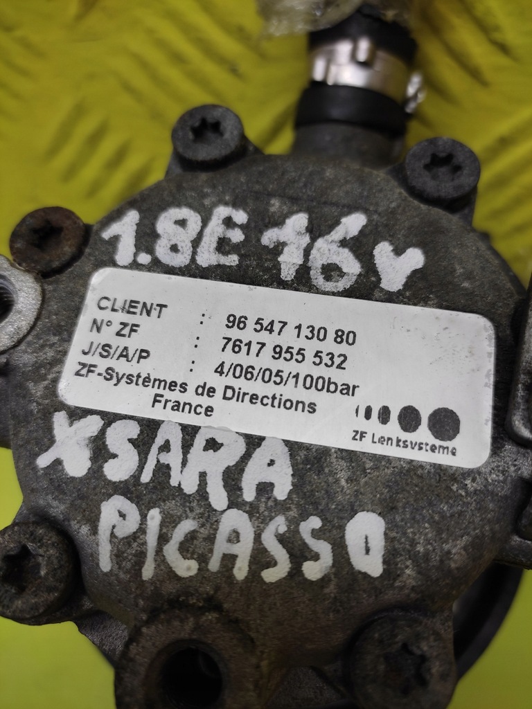 фото №6, Citroen xsara picasso насос підсилювача zf