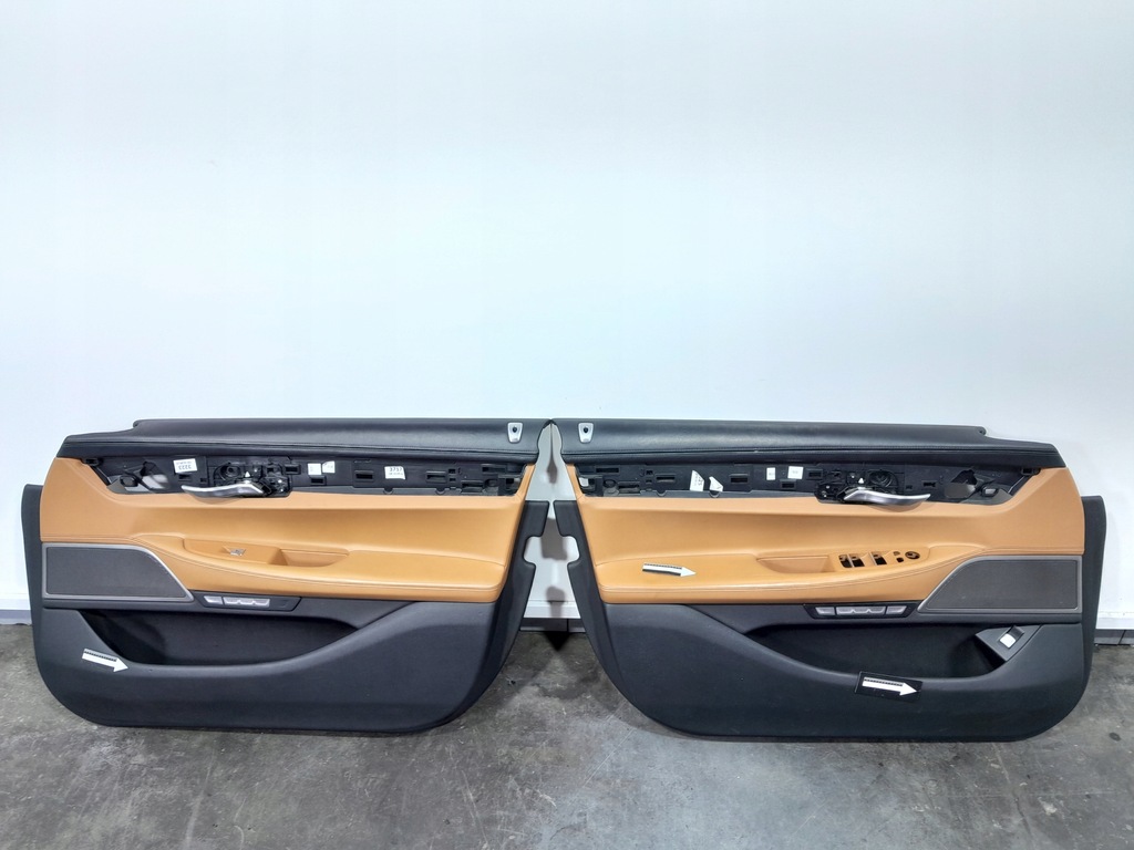 фото №9, Bmw 7 g11 сиденья заднее сиденье обшивки cognac nari