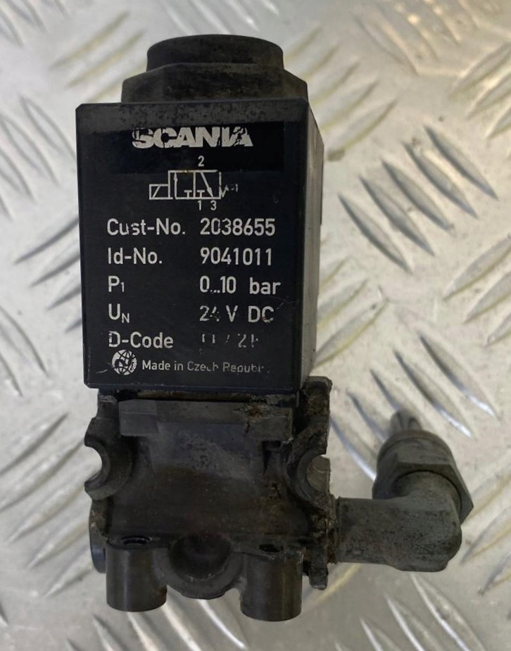 фото №1, Клапан електромагнітний scania 2038655