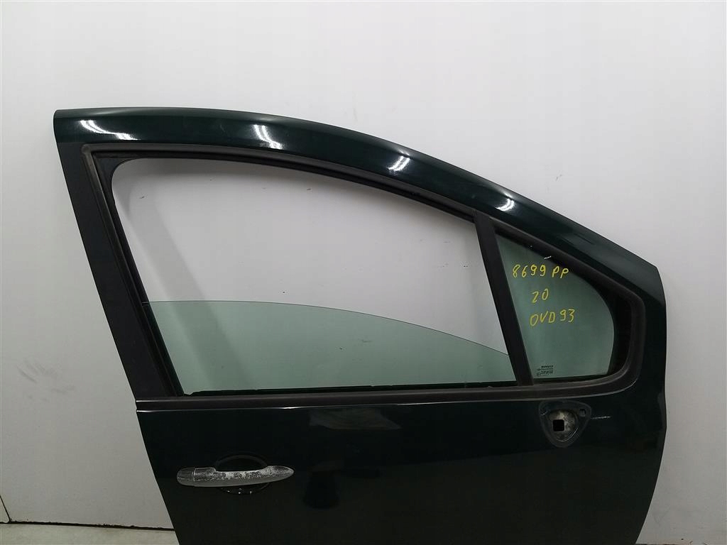 Дверь передние правое перед renault modus 2004-2012 ovd93 зелёные Цена