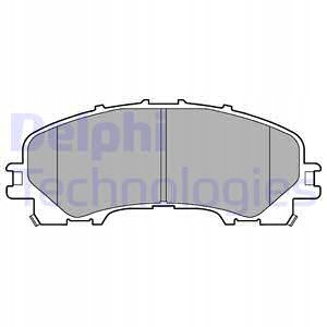фото №2, Delphi lp3183 набор тормозных колодок тормозных, тормоза дисковые