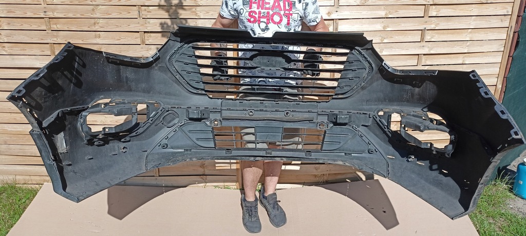 фото №10, Бампер передний ford custom lift 18- jk21-17f003