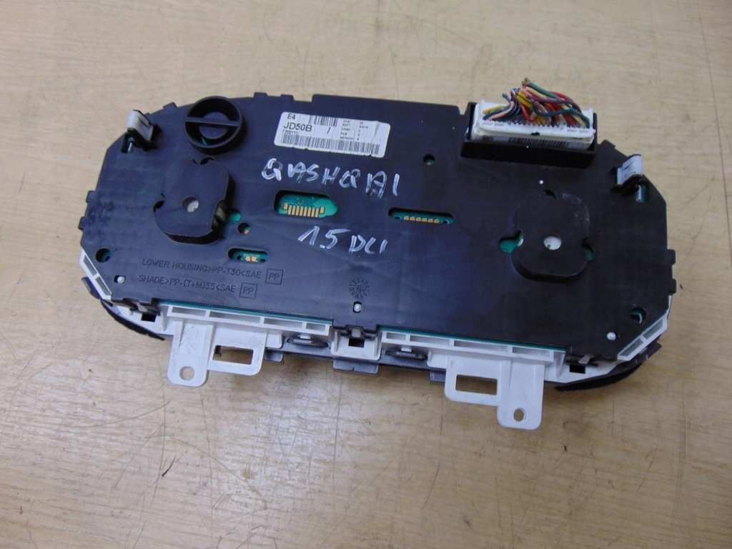 фото №6, Лічильник приладова панель nissan qashqai 1.5 dci europa jd50b