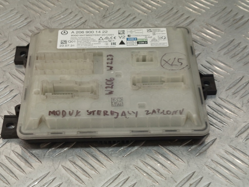 фото №7, Mercedes оригинальный номер a2069001422 w206 блок управления модуль управляющий зажигания