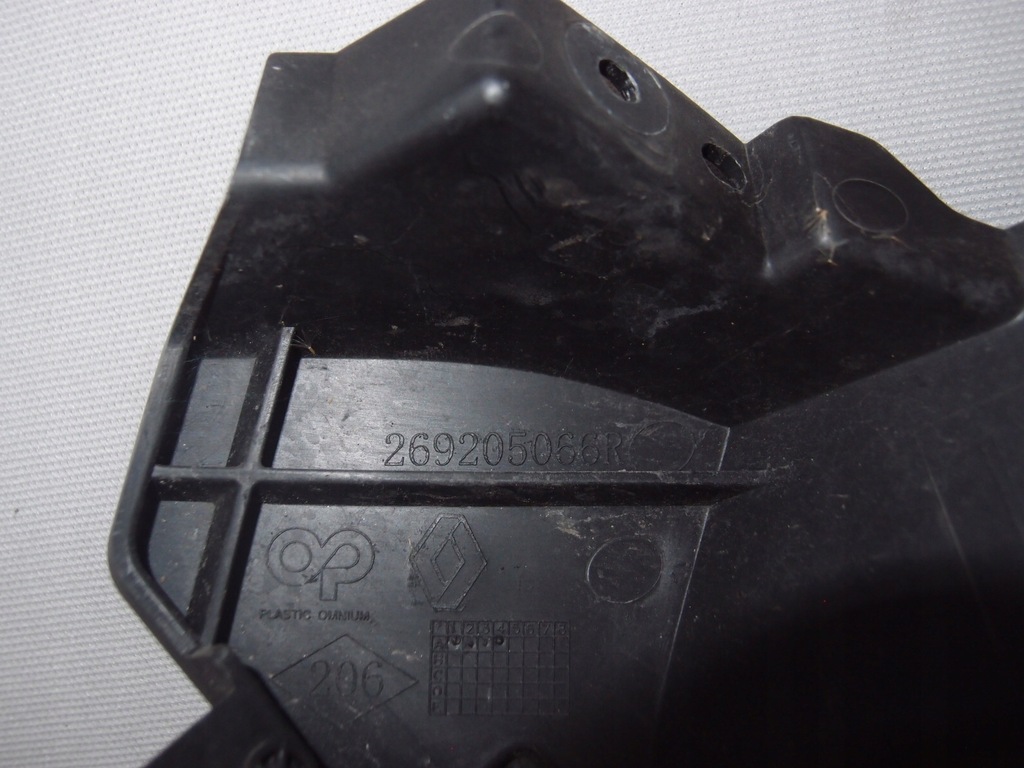 фото №6, Напрямна кронштейн бампера правий перед talisman 269205066r