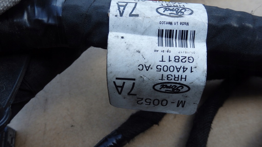 фото №5, Електропроводка салон кабіни ford mustang 5.0 gt 2015