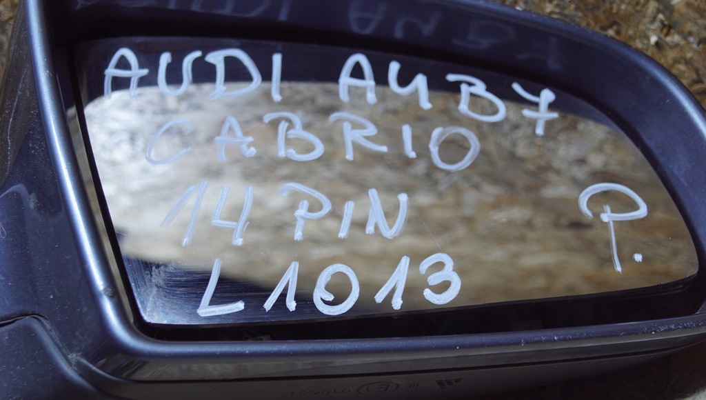 фото №10, Дзеркало праве audi a4 b7 cabrio 14 pin