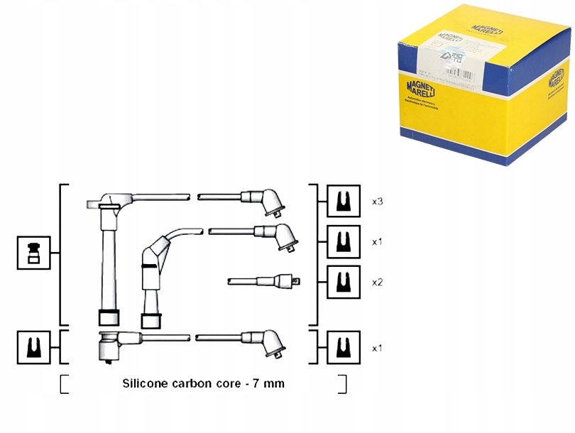 фото №1, Набор трубопровод зажигания nissan maxima iii ter