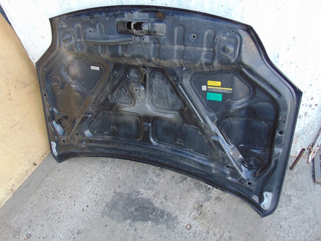 фото №13, Капот крышка двигателя nissan x-trail t31 czarna демонтаж