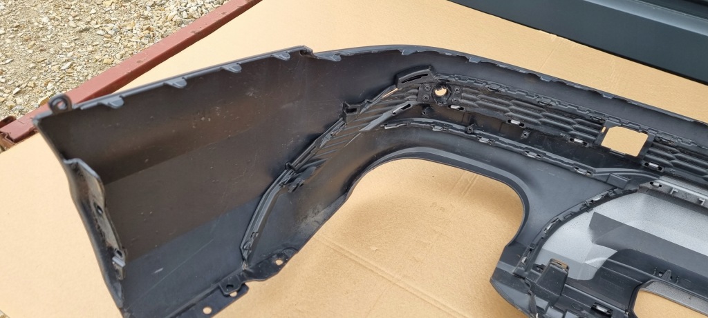 Audi q7 s-line lift 19- бампер задня оригінал d183 в Україні