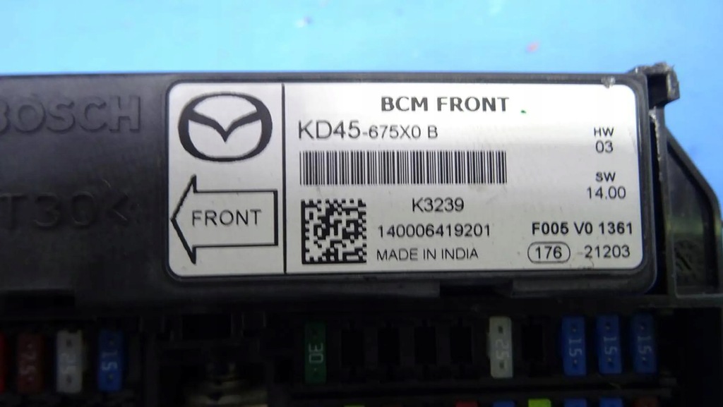 фото №6, Коробка запобіжників mazda 6 iii gj