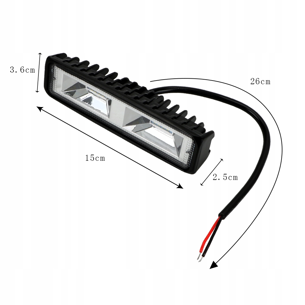 фото №3, Фара рабочий led 12-24v фара, 48w