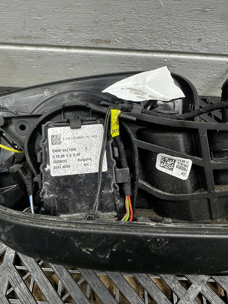 фото №7, Дзеркало електричний coupe перед сторона права bmw 4 g22 g23 g24 g26 5a21098