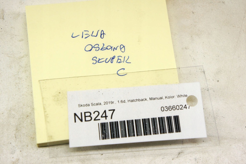 фото №6, Nb247 skoda scala защита стойка правый задняя hb