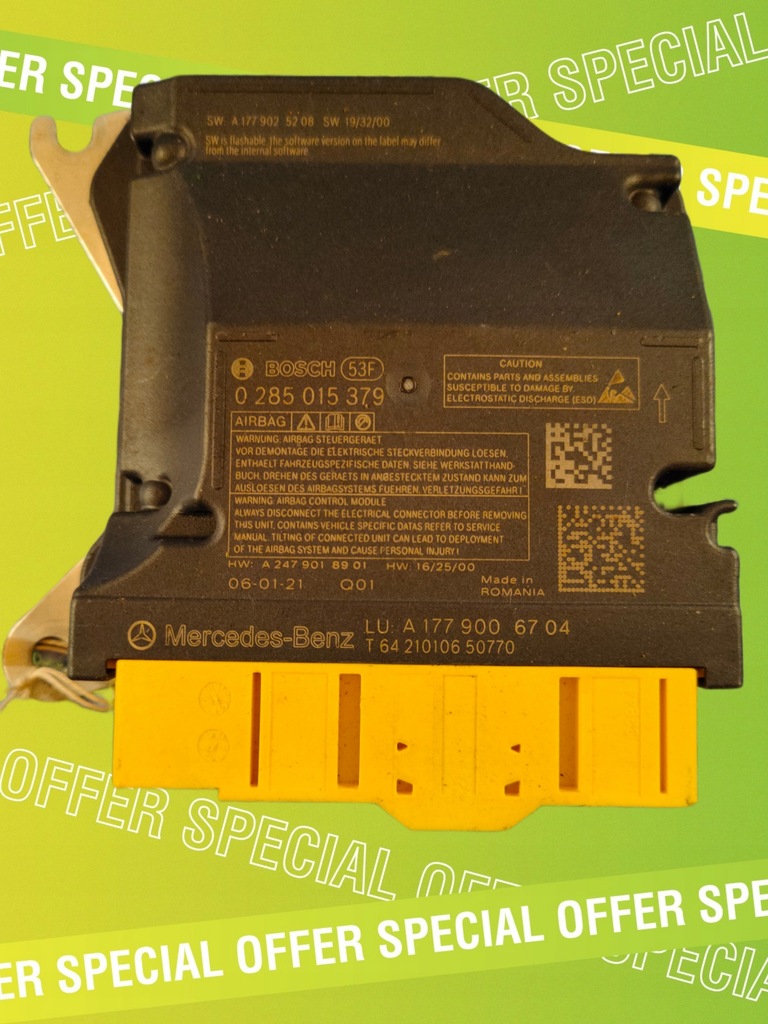 фото №1, Модуль датчик подушка безопасности a1779006704