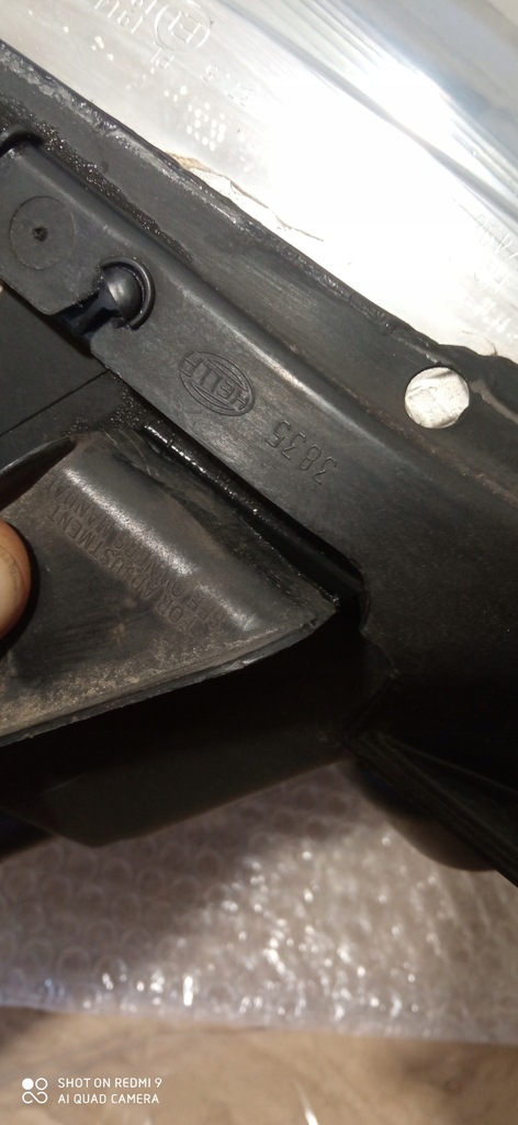 фото №10, Лампа левая перед ксенон bmw 7 e65 lift 6937231 eu