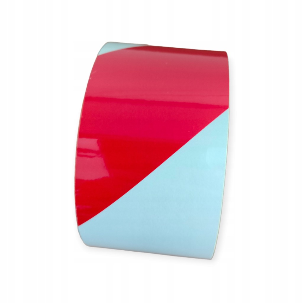 фото №9, Лента отражающая гладкая ступени отражатель 5m стойки гараж порог biało czerwona