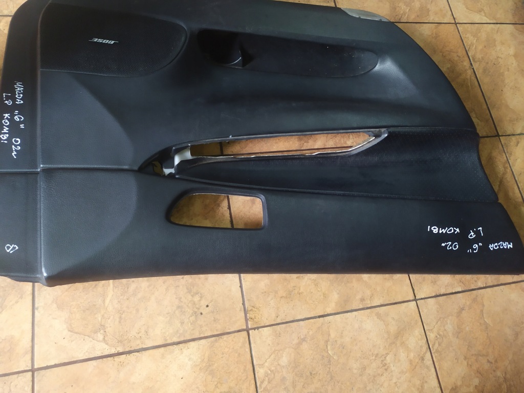 фото №5, Обшивка двері лівий перед mazda 6 2.citd 02' kom