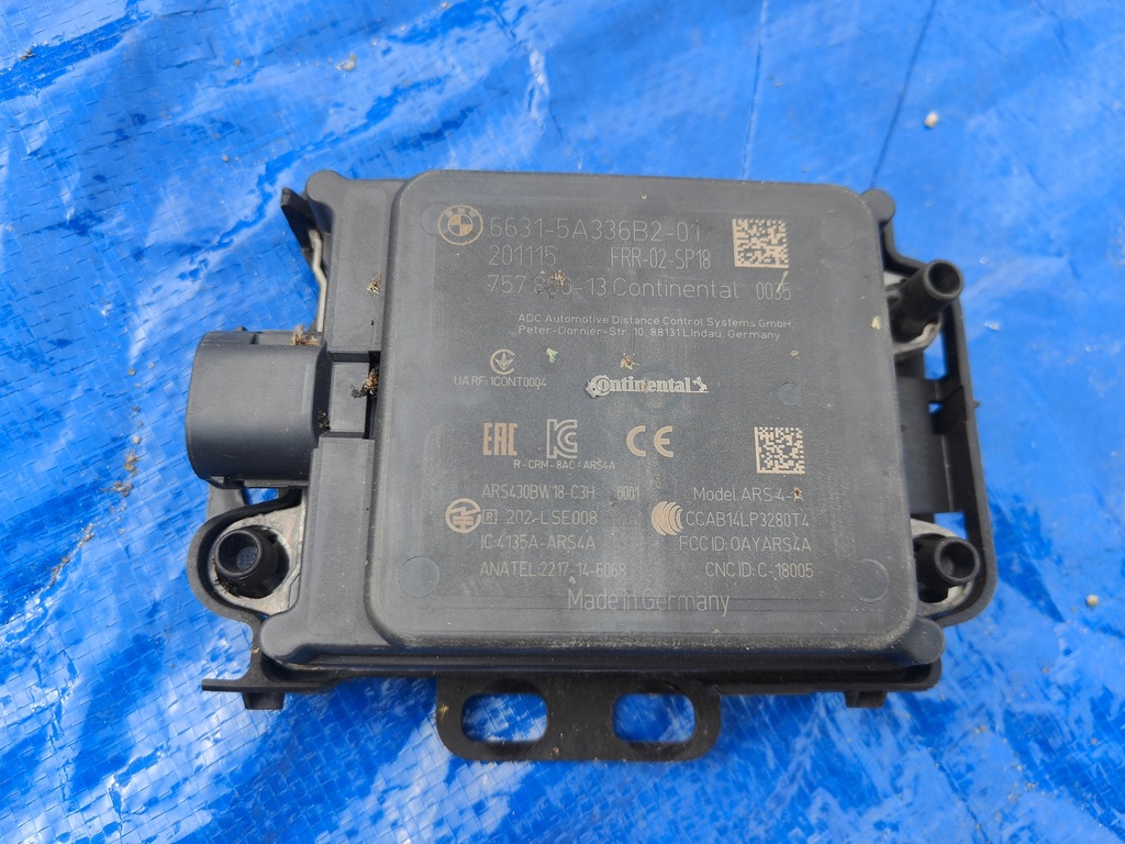 фото №1, Bmw 757890-13 радар distronic