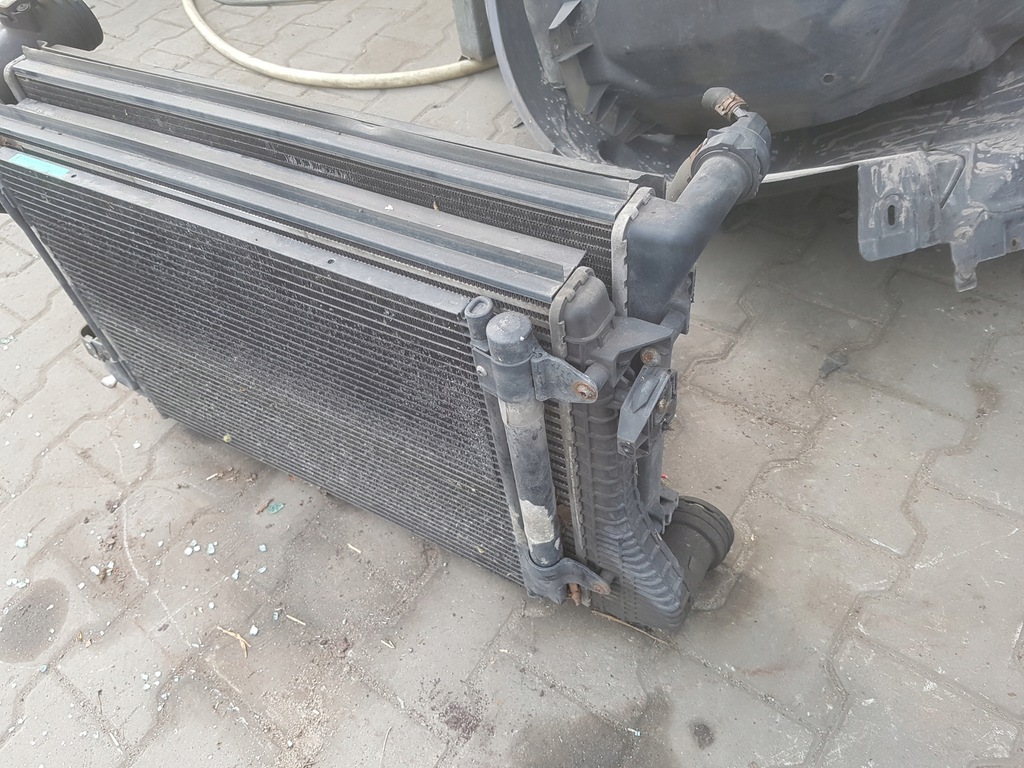 фото №4, Vw eos 06-10r 2.0 tdi радиатор вентиляторы