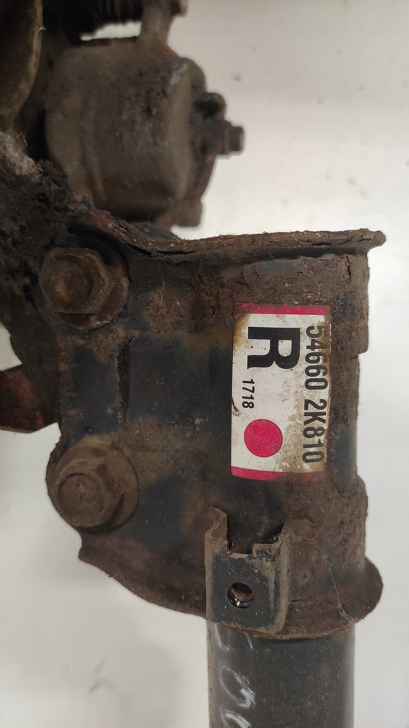 фото №4, Поворотный кулак амортизационная стойка mcperson амортизатор правый kia soul 08-13 54660-2k810