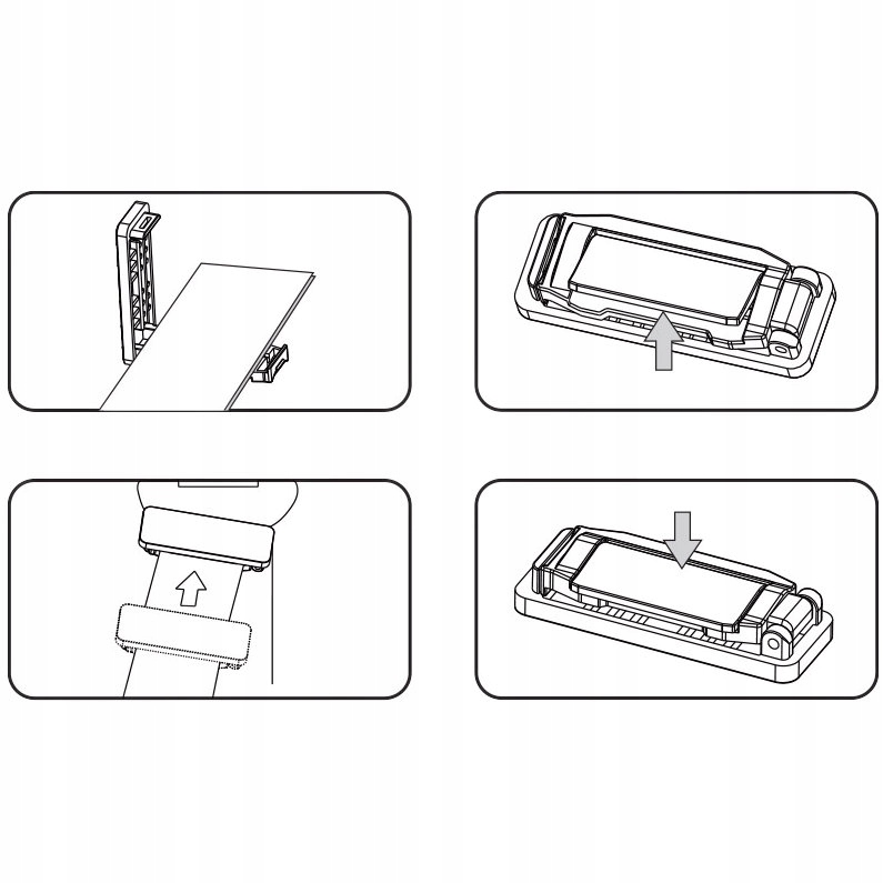 фото №3, Клипса блокировка стопор na ремни безопасности 2szt