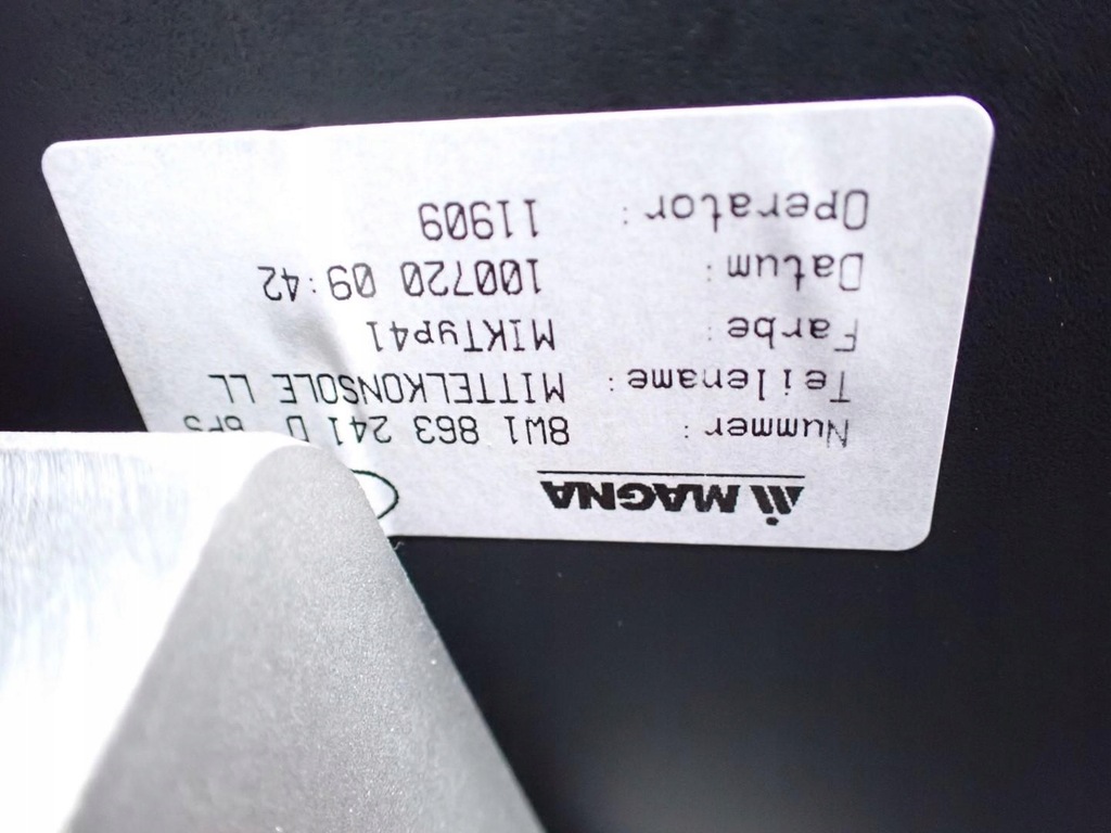 фото №10, Тунель підлокітник зарядний пристрій роз'єм usb europa оригінал audi a4 b9 8w 20r