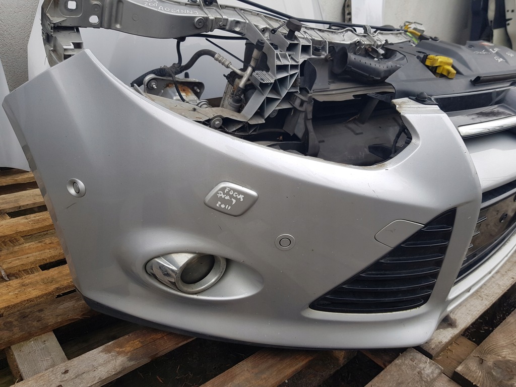 фото №9, Ford focus mk3 2011 перед kompletny бампер капот крила pas підсилювач