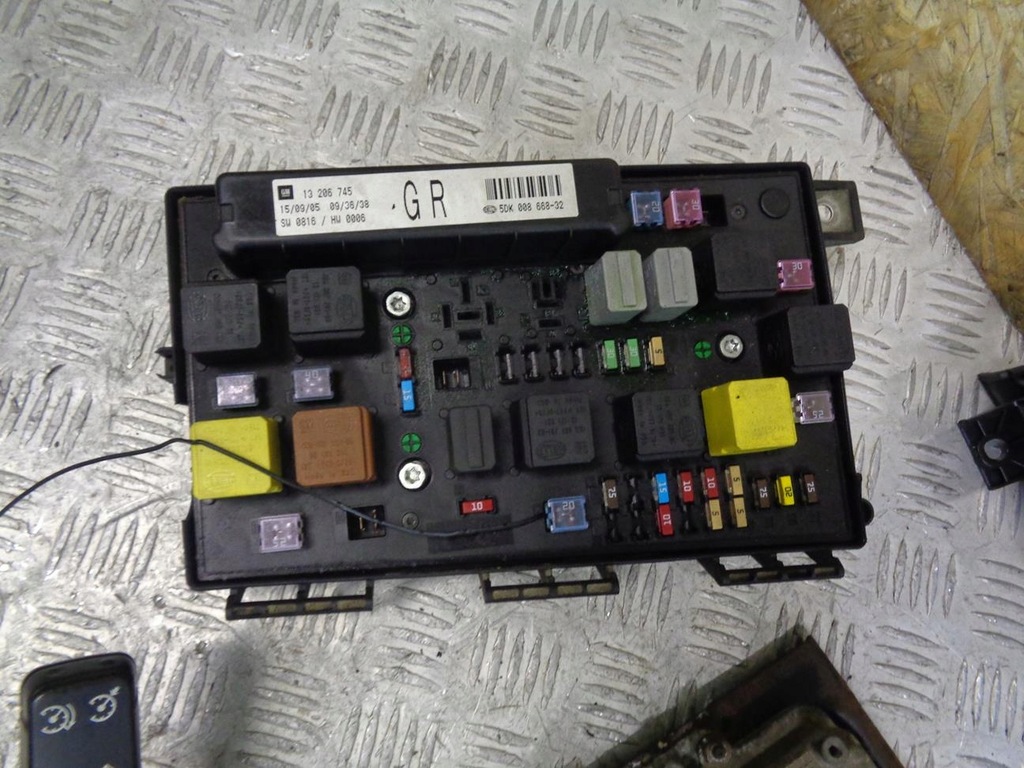 фото №7, Бортовий комп'ютер набір імобілайзер opel astra iii 1.9 cdti 120km