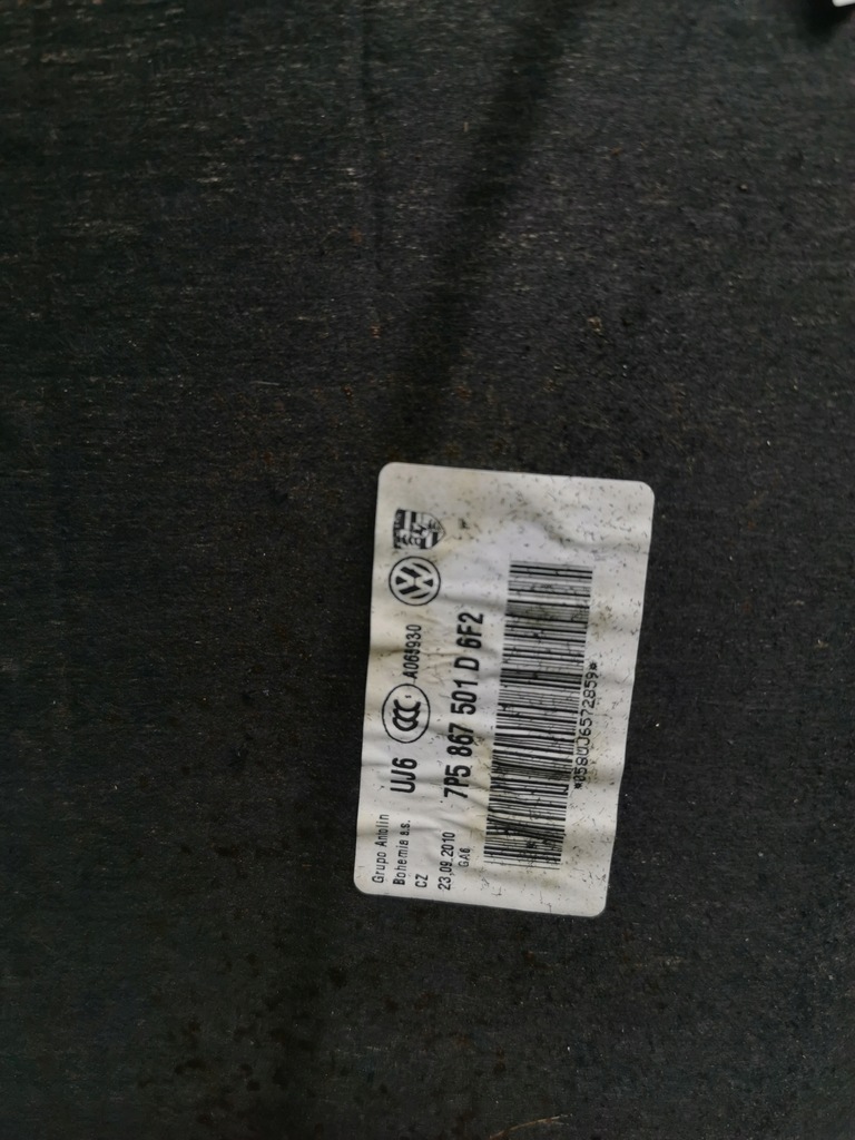 фото №10, Стеля czarna панорама porsche cayenne ii 7p5867501d