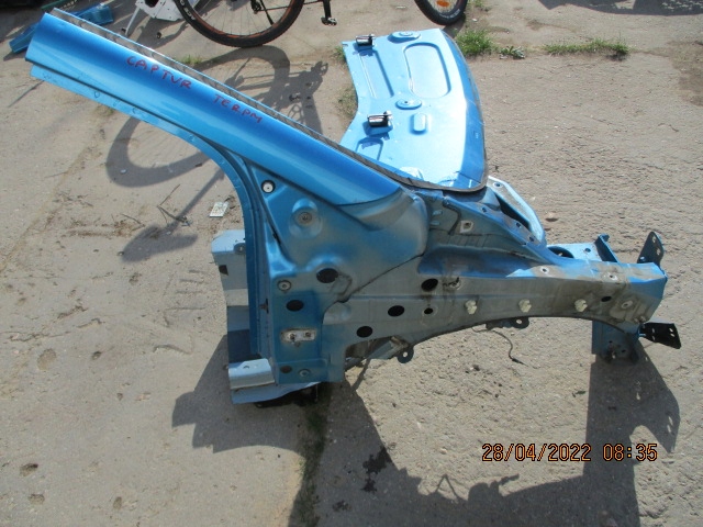 фото №1, Renault captur чверть права передня блок двигуна