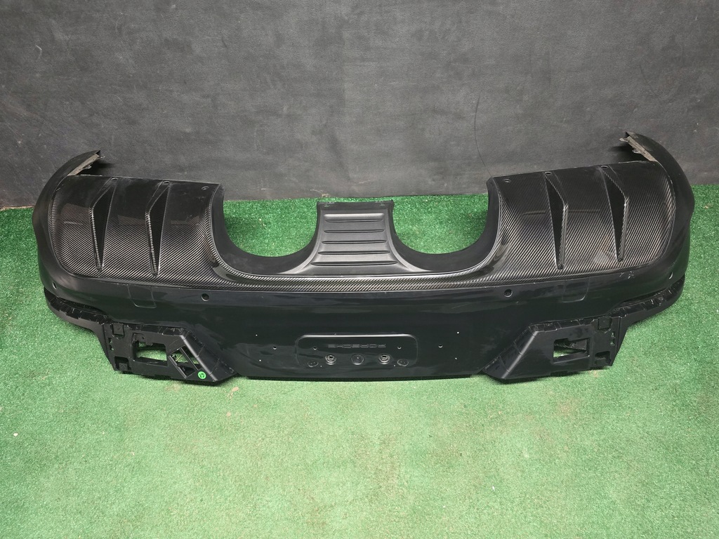 фото №12, Бампер задняя задний porsche cayenne 9y3 coupe turbo gt карбон