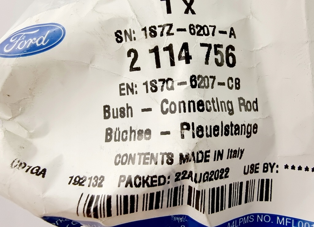 фото №5, Оригинальный номер ford 2114756 втулка шатуна